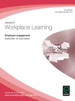 cover image of Journal of Workplace Learning, Volume 26, Issue 3 & 4
